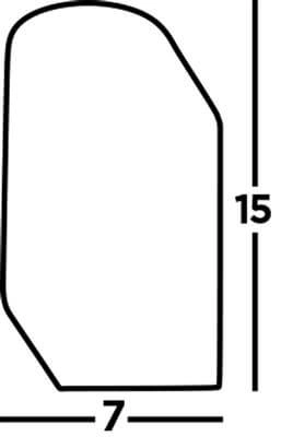 Zwarte muurspot Splot Searchlight 5053423076492