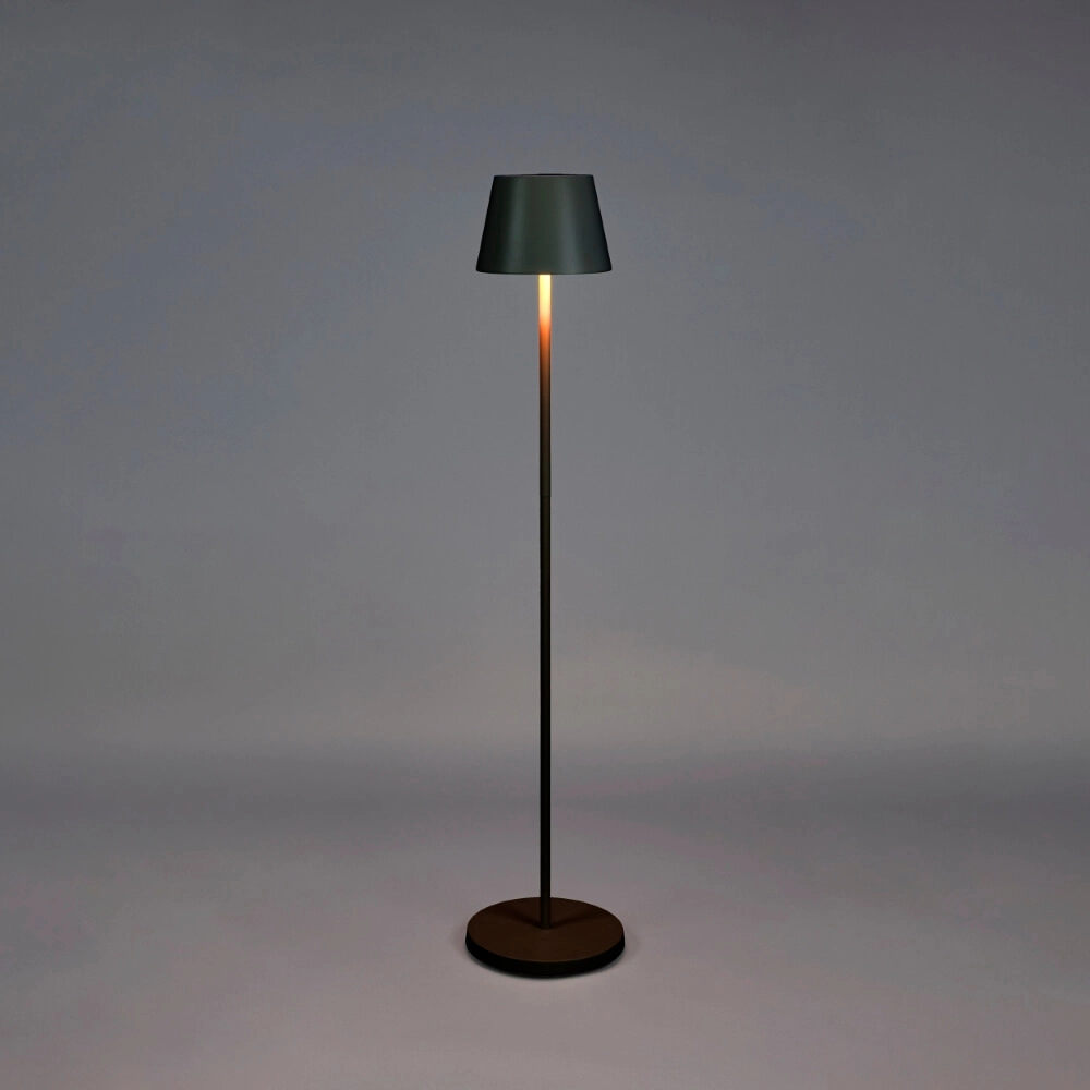 Oplaadbare vloerlamp Pomezia Medium zwart KonstSmide 7318307841756