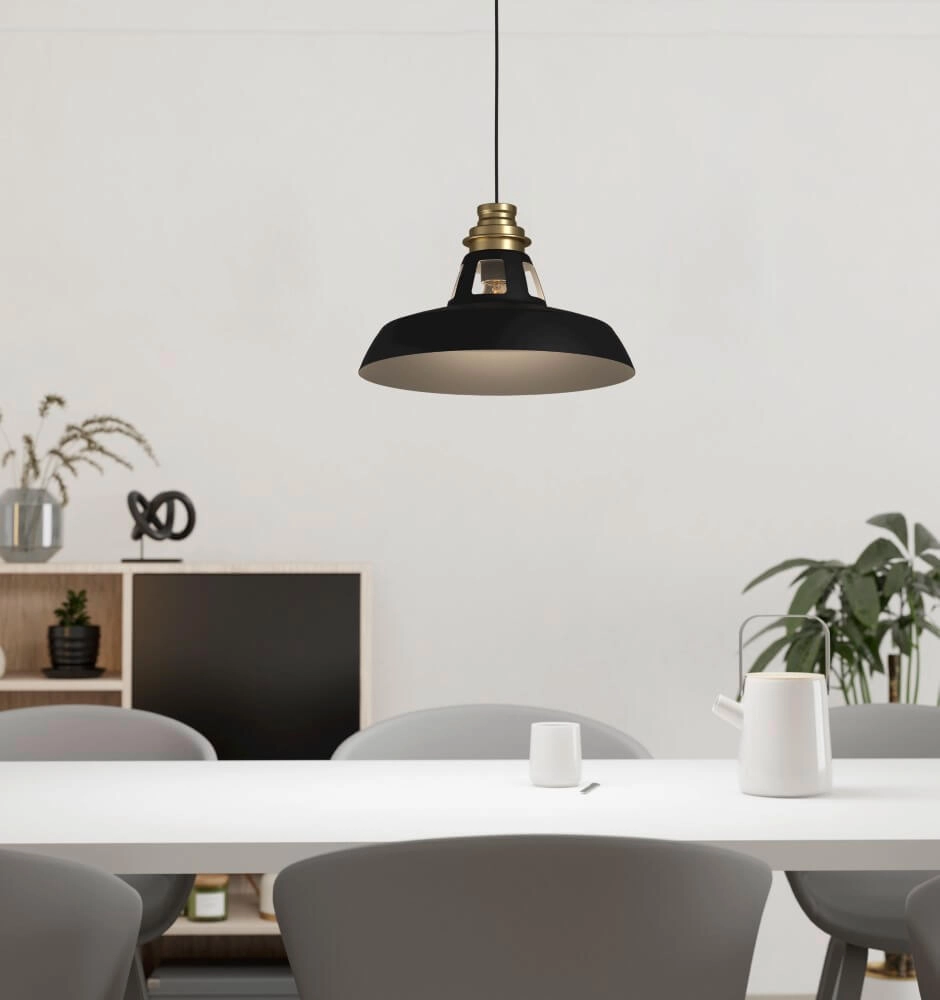 Rural hanging lamp Espinardo Ø 38cm Stars of Light 9008606243358