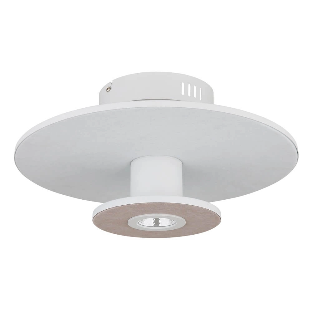 Witte plafondlamp Carter Ø 38cm met vilt Globo 9007371465750