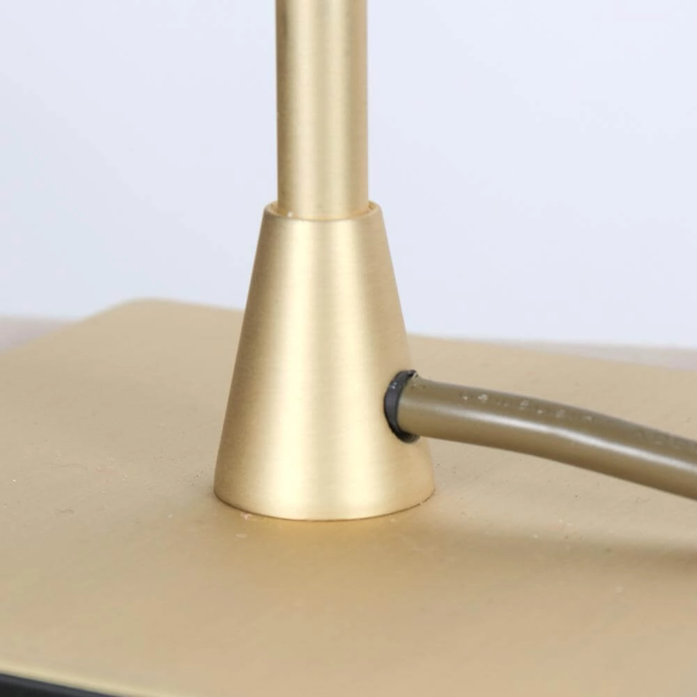 Strakke tafellamp Ancilla goud Steinhauer 8712746171044