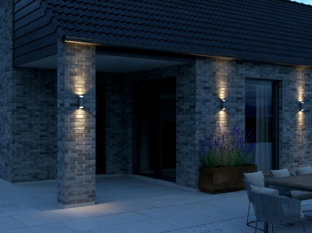 Antraciete buitenlamp Nico Round Nordlux 5704924010989