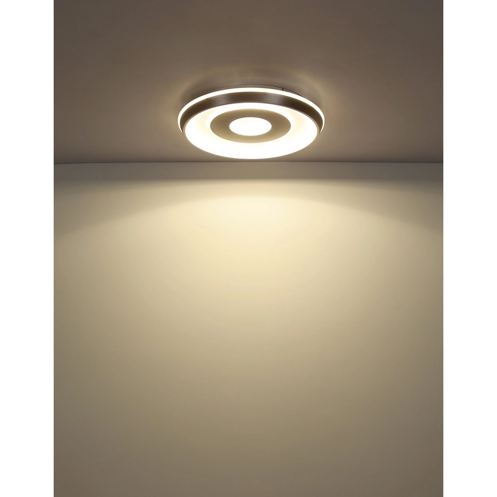 Strakke plafonniere Williamson wit Globo 9007371543946