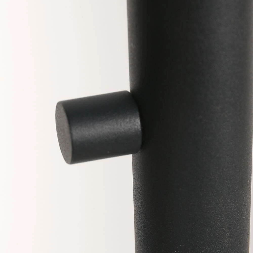 Vloerlamp Bambus zwart met bamboe 5-lichts Steinhauer 8712746171464