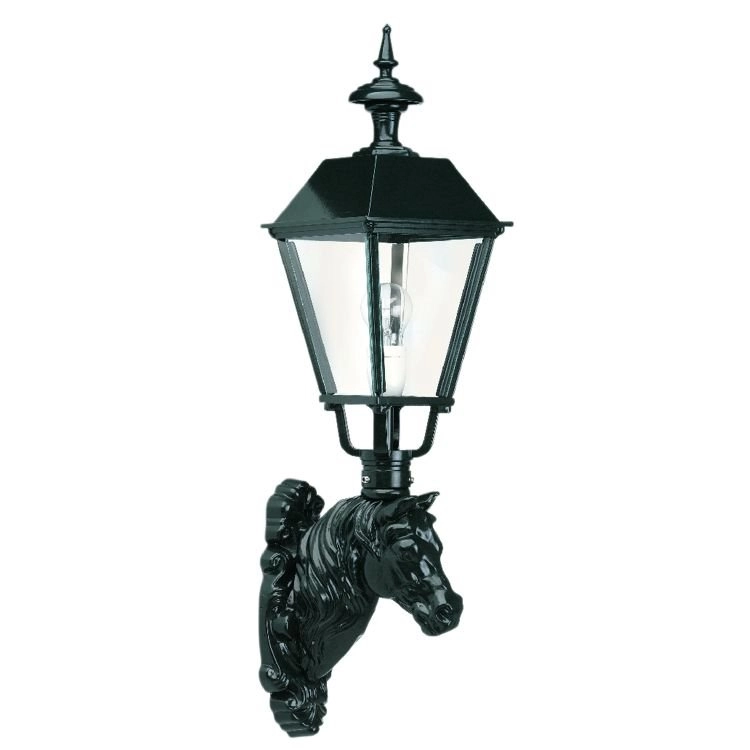 Muurlamp Californie nostalgie - zwart