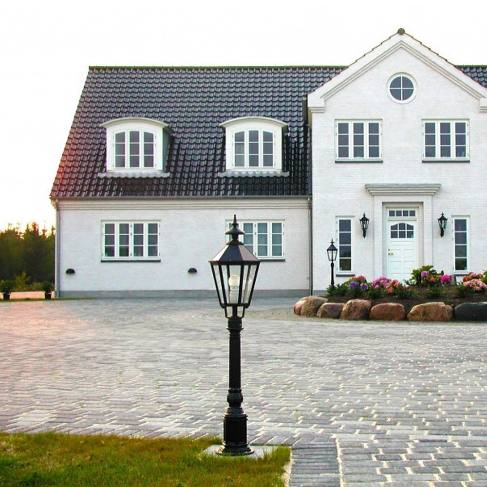 Nostalgische lantaarn Oxford 18 zwart KS Verlichting 8714732101042