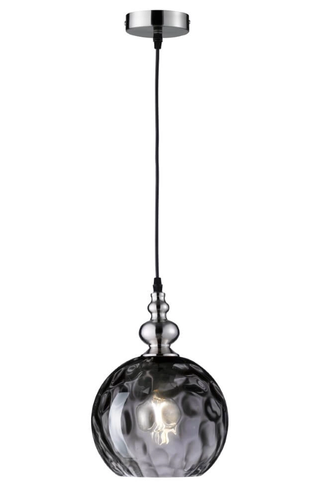 Glazen hanglamp Uller met smoke glas Glazen hanglamp Uller met smoke glas