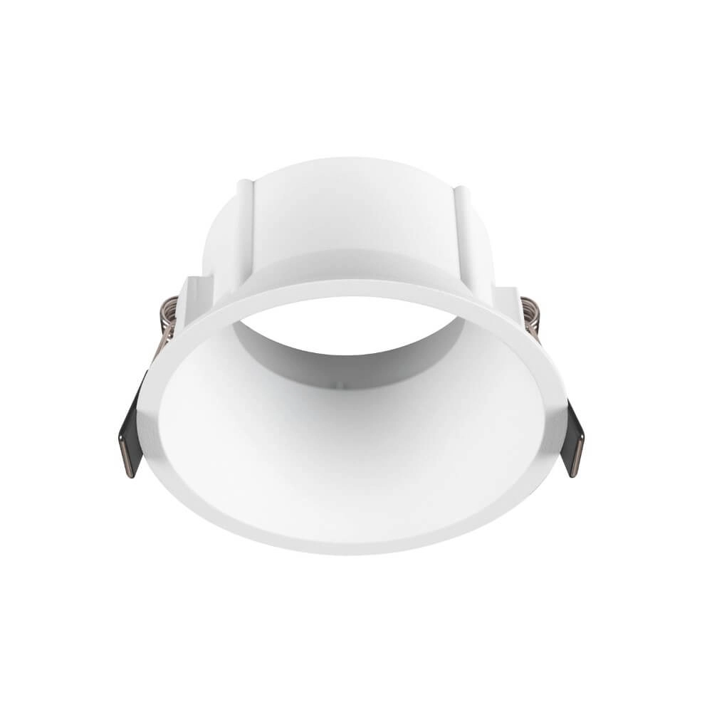 Inbouwring New Tria 95 rond wit - zonder fitting