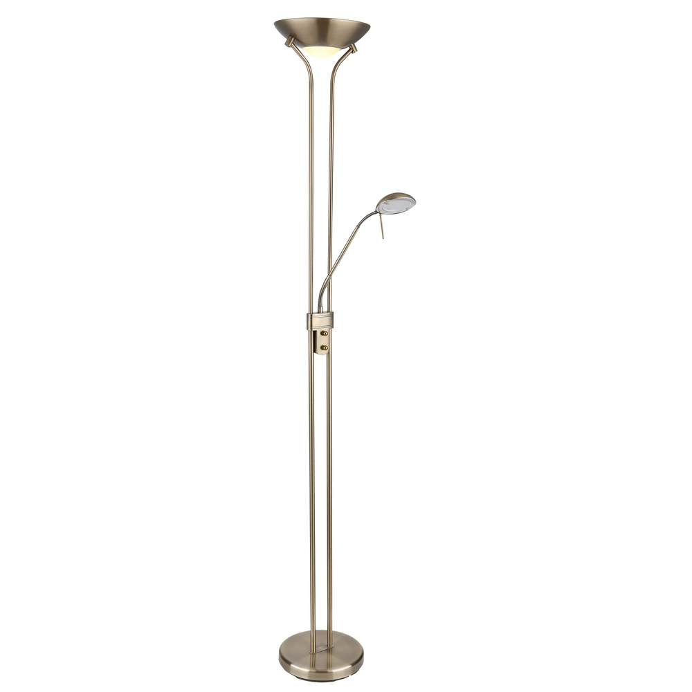 Klassieke leeslamp Leonas brons Globo 9007371420308
