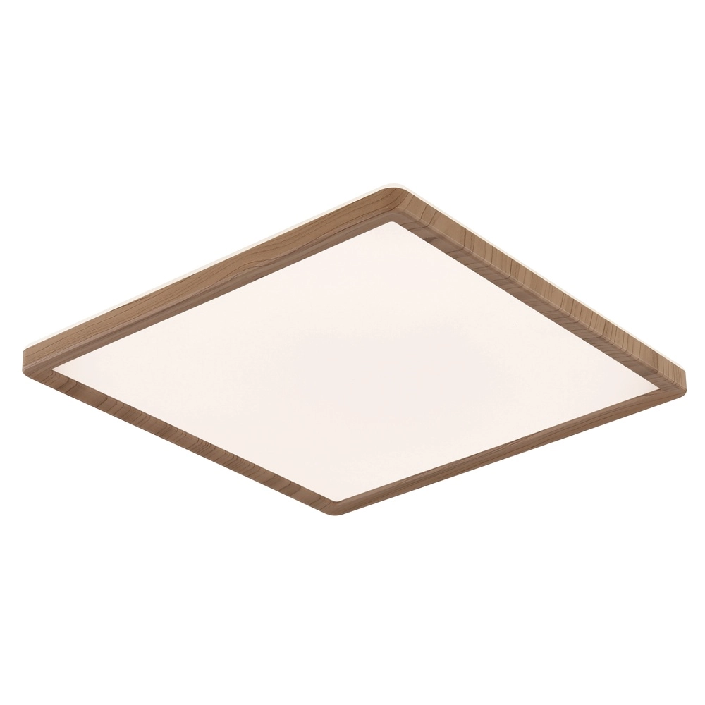 Plafonniere Sapana vierkant 29,4cm hout Globo 9007371448432