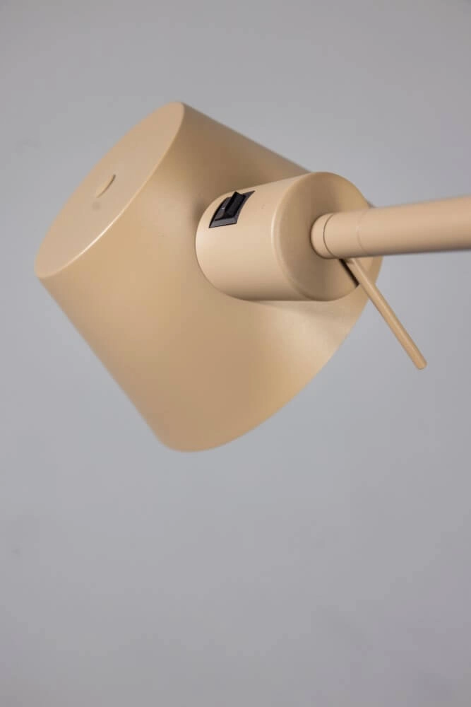 Zandkleurige vloerlamp Dex design ETH 8720195308355