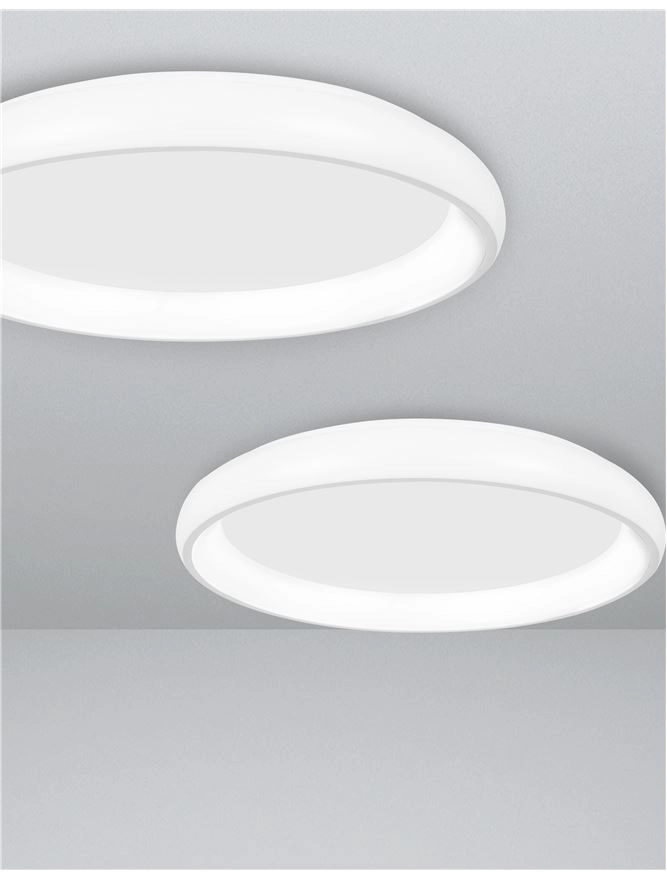 Plafondlamp Albi wit Ø 81cm Lyora 5212017416988