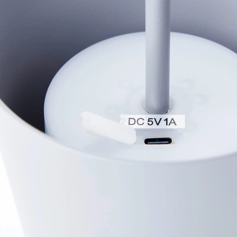 Tafellampje Kaami grijs Brilliant 4004353428234