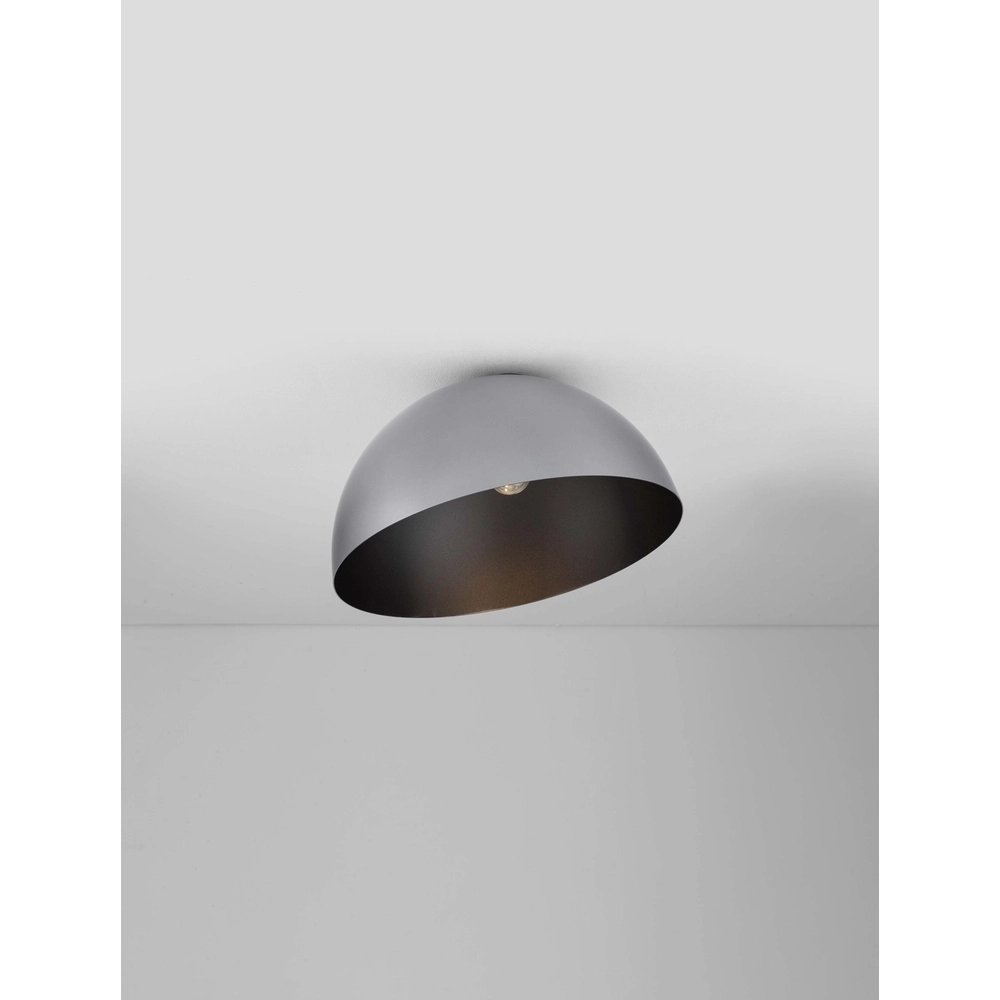 Plafondlamp Onia zwart Ø 50cm