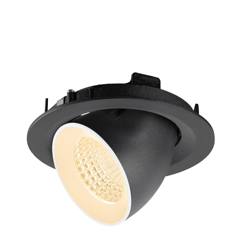 Inbouwspot Numinos Gimble M zwart/wit 2700K - 55gr SLV 4024163312066