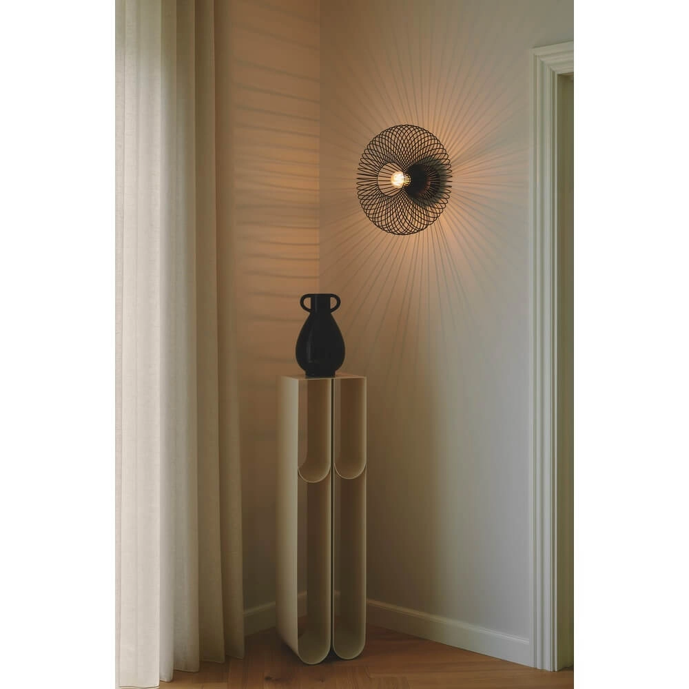 Spijltjes plafondlamp Beroni zwart Ø 40cm Nordlux 5704924018473