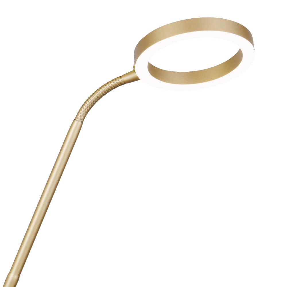 Design leeslamp Willis Goud - 180cm Trio 4017807627923