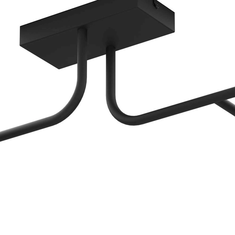 Led plafondlamp Clavellina zwart Eglo 9008606241088