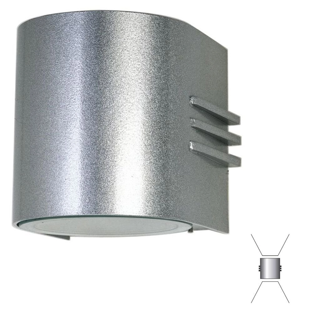 Gevelverlichting up down Facade Led - grijs Gevelverlichting up down Facade Led - grijs