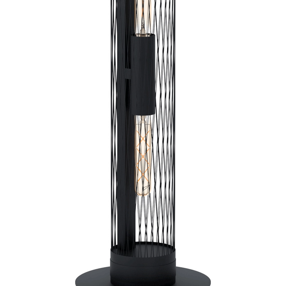 Vloerlamp Redcliffe zwart Eglo 9002759435370