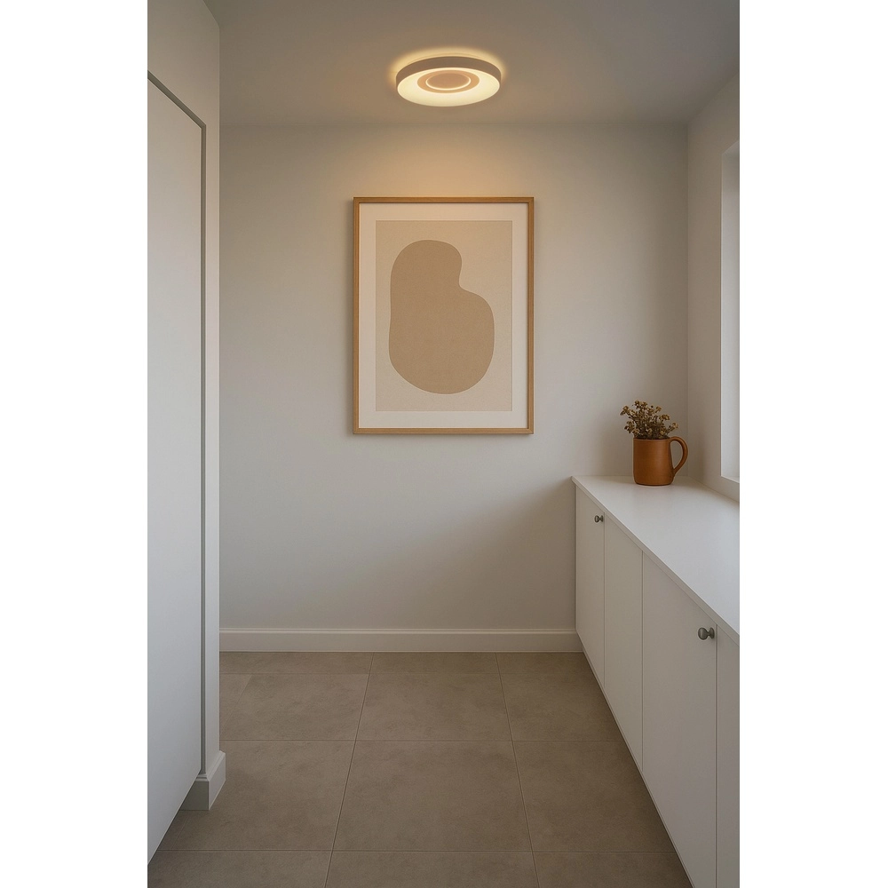 Ø 40cm plafondlamp Halyna  led - wit