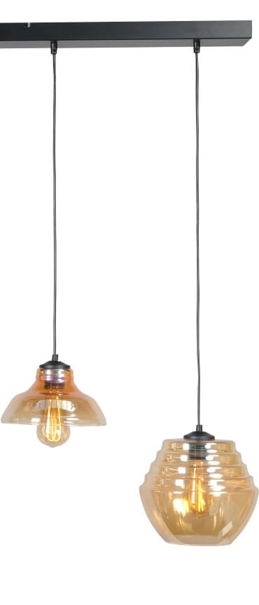 Grote glazen hanglamp Quinto 5 Masterlight 8718121216652