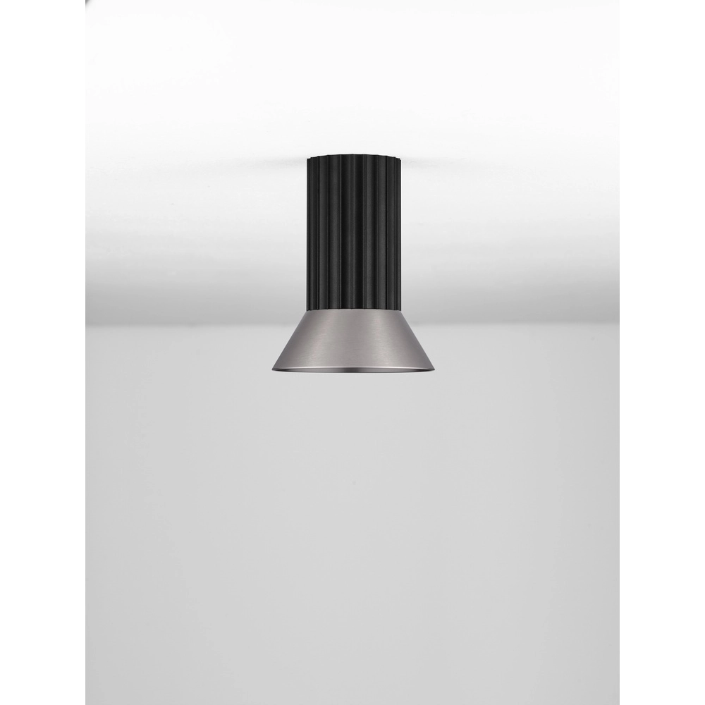 Plafondspot Luvia zwart met brons Lyora 5212017475503