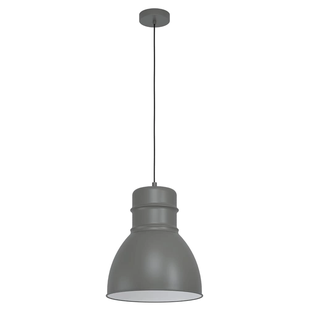 Grijze hanglamp Ebury Ø 38cm