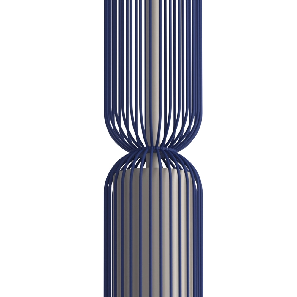 Hanglamp Singles 40,5cm marine blauw Lyora 5903139122023