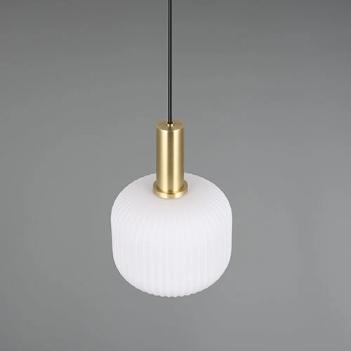 Pendel Diva Ø 20cm - wit glas Trio 4017807614497