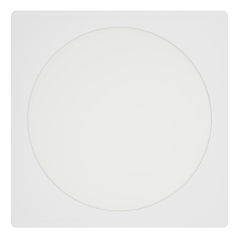 Inbouw lamp Fueva 6 vierkant - wit - 21,6x21,6cm