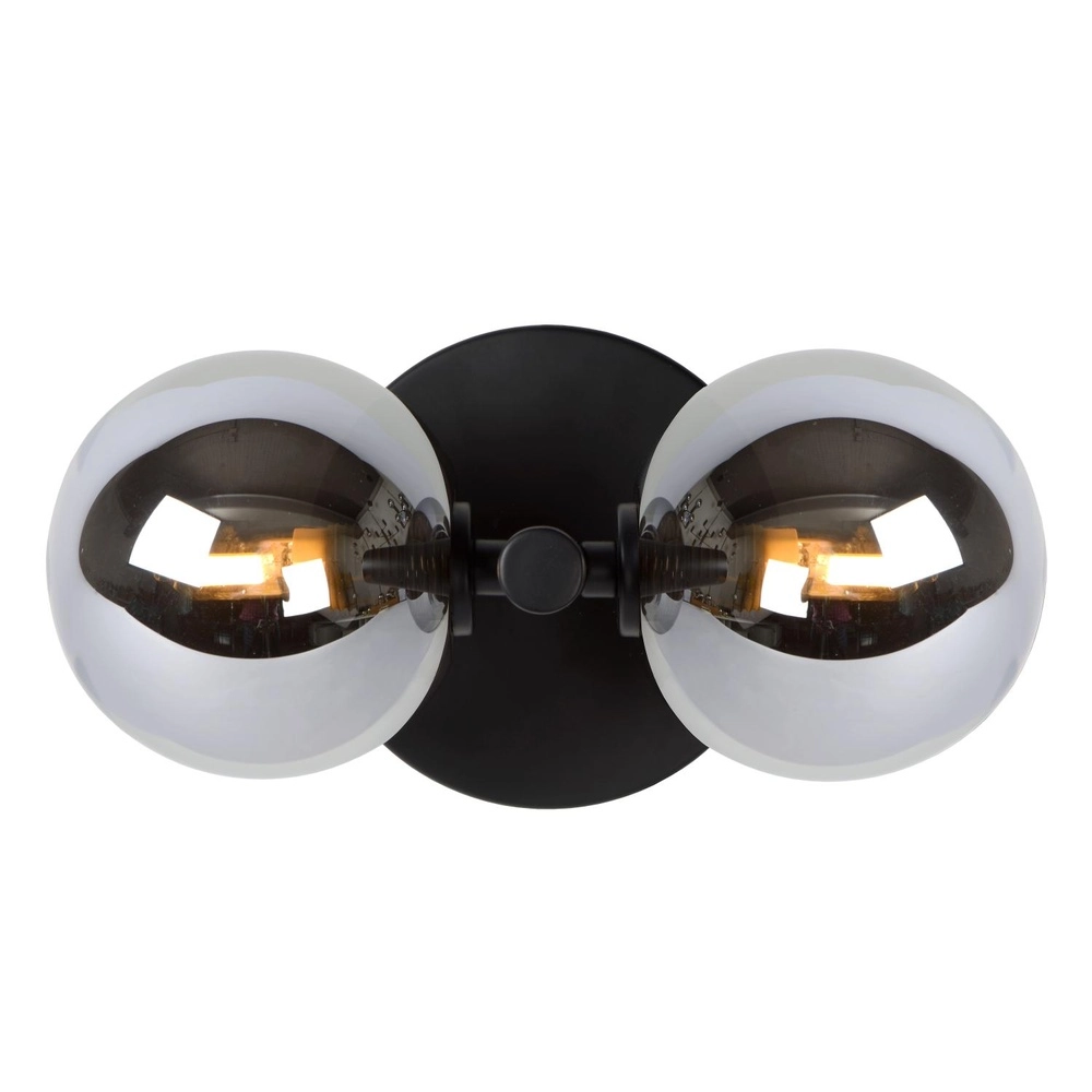 Wandlamp Tycho zwart Lucide 5411212450944