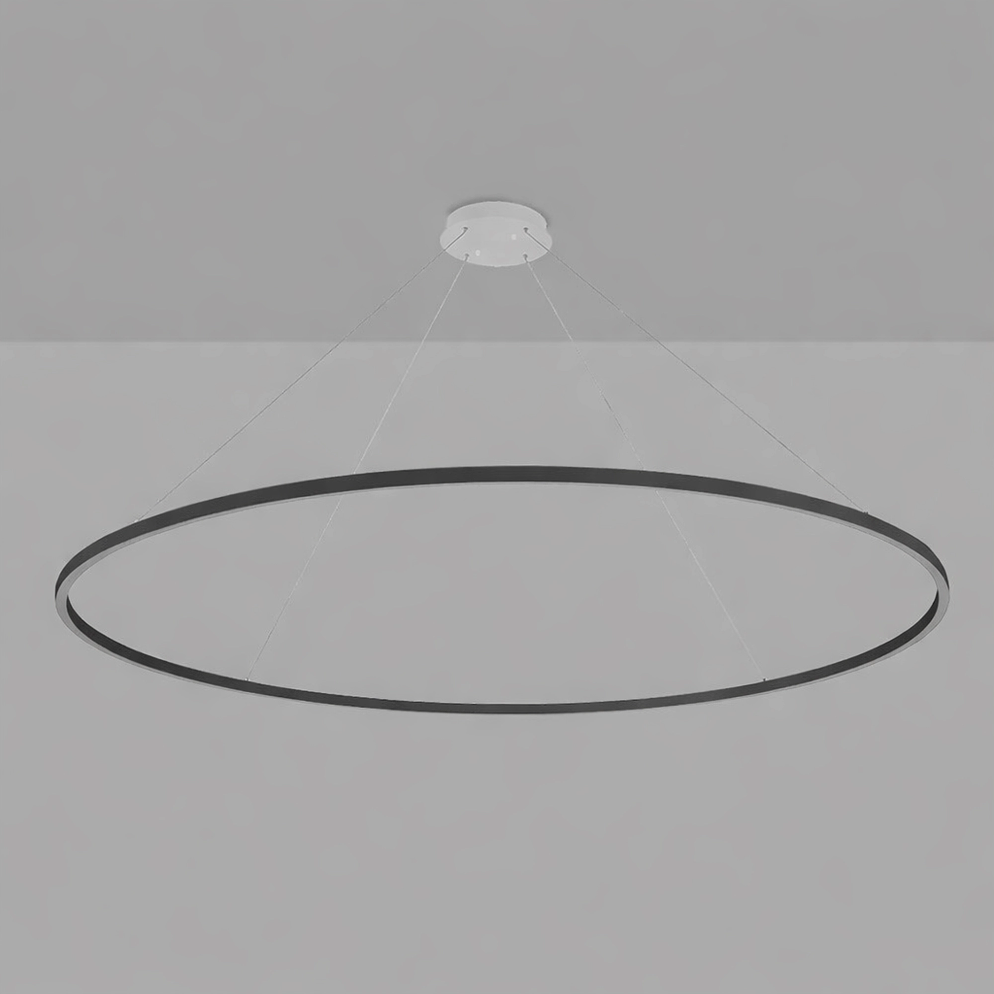 Design hanglamp Compass Ø 200cm zwart Lyora 5053423308074