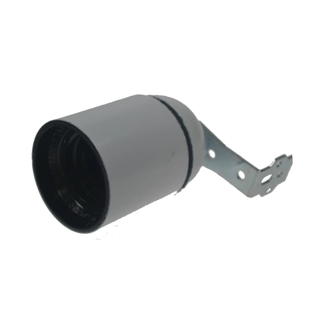 Fitting E27 - Base wit met bevestigingsplaatje Vtac 8717692021771