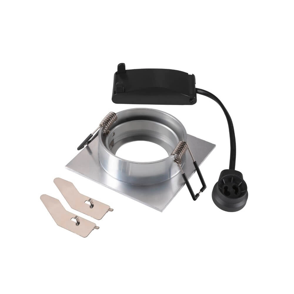 Inbouwspot New Tria 68 vierkant - aluminium - GU10 SLV 4024163276160