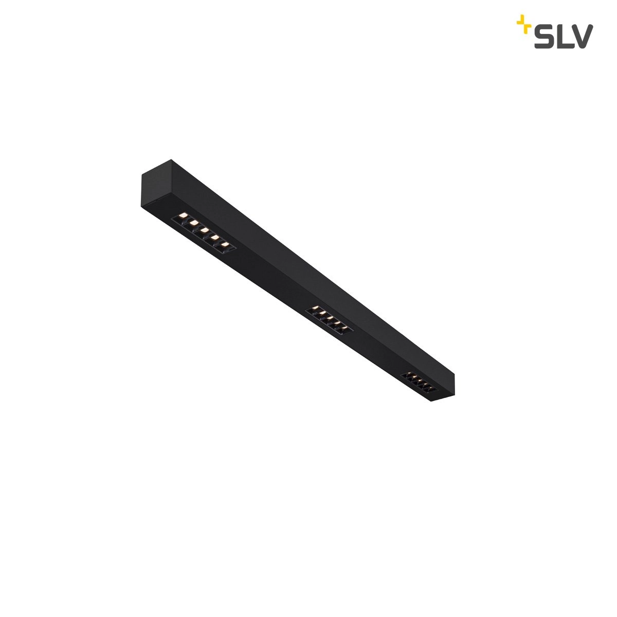 Plafondlamp Q-Line 100cm - 3000K zwart SLV 4024163189781