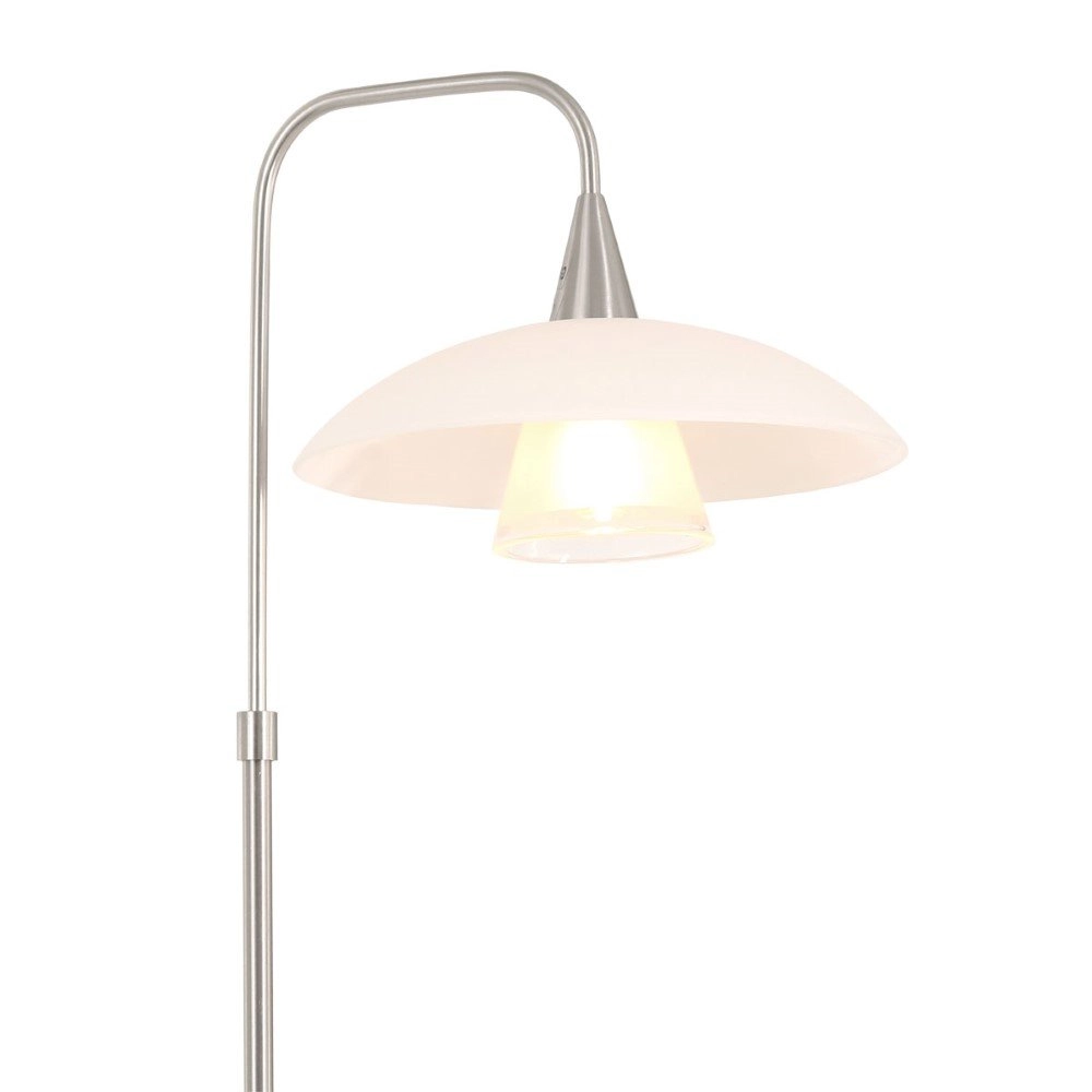 Moderne tafellamp Tallerken metaalgrijs Steinhauer 8712746132021