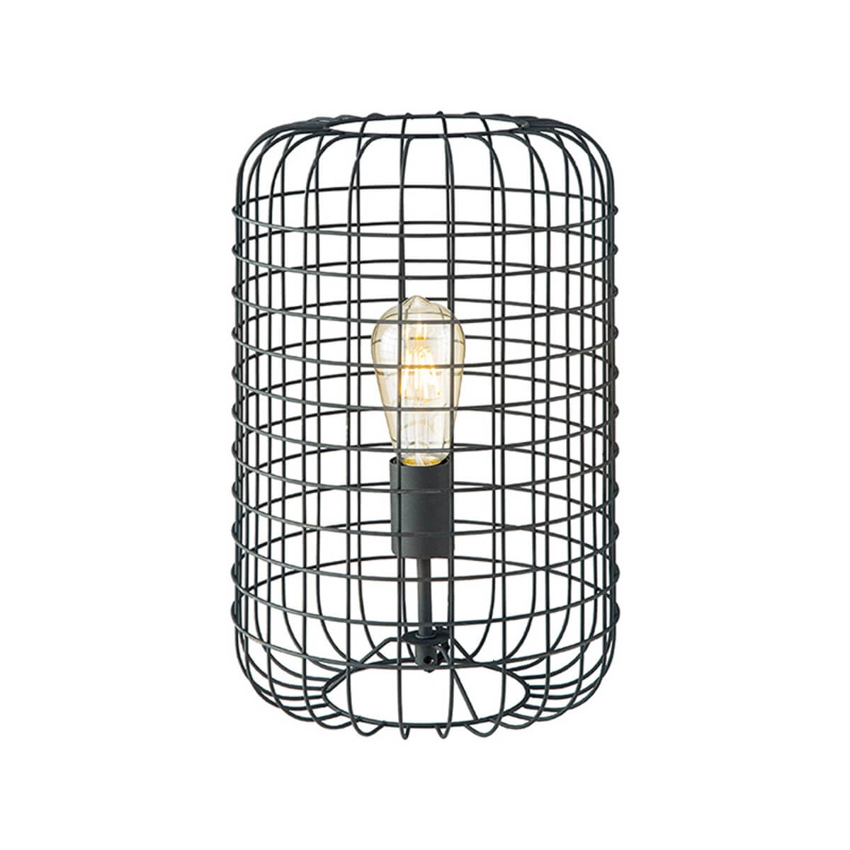 Draad tafellamp Solido zwart