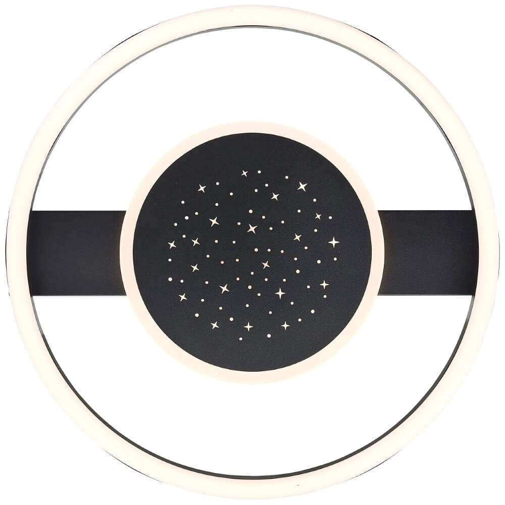 Ronde plafondlamp Reno design Ø 37cm Brilliant 4004353428364