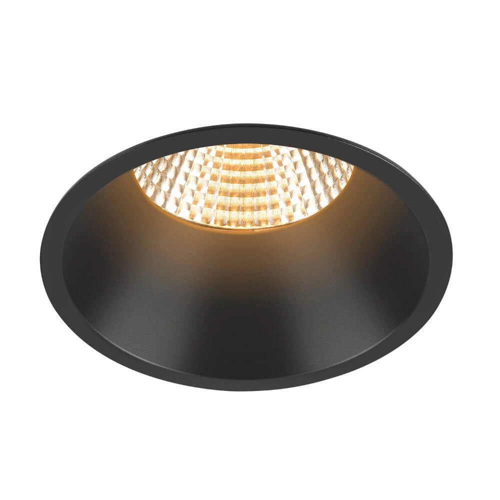 Inbouwring New Tria 95 rond zwart - zonder fitting SLV 4024163277150
