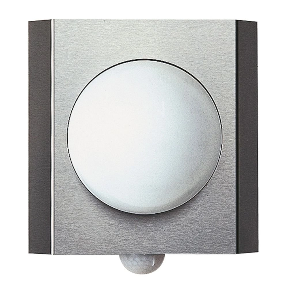 Buitenlamp sensor RVS Quadrate Globe 27cm Buitenlamp sensor RVS Quadrate Globe 27cm