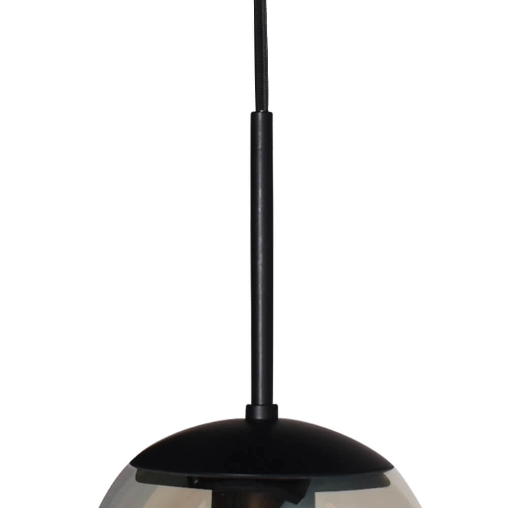 Hanglamp Lava 1x goud glas Ø 22,5cm Masterlight 8718121285948