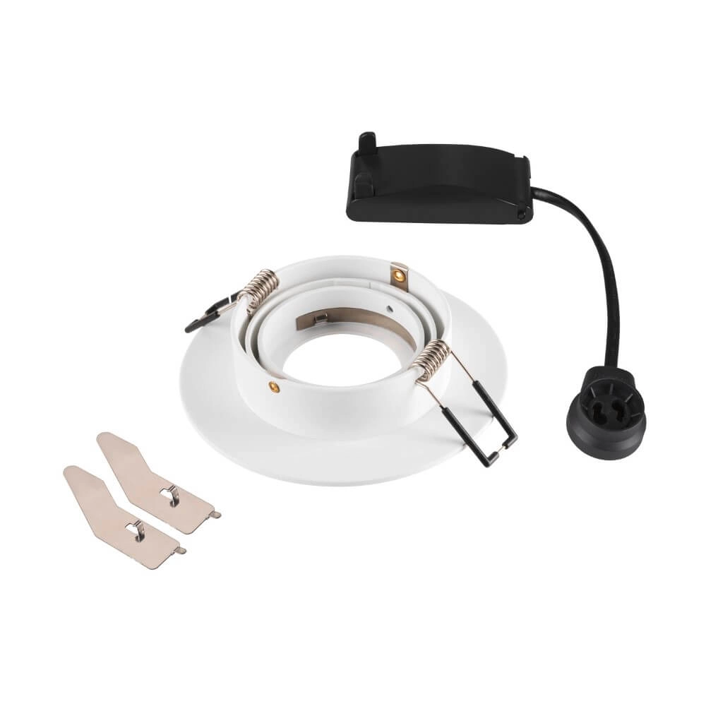 Inbouwspot New Tria 75 XL rond - wit - GU10 SLV 4024163280570
