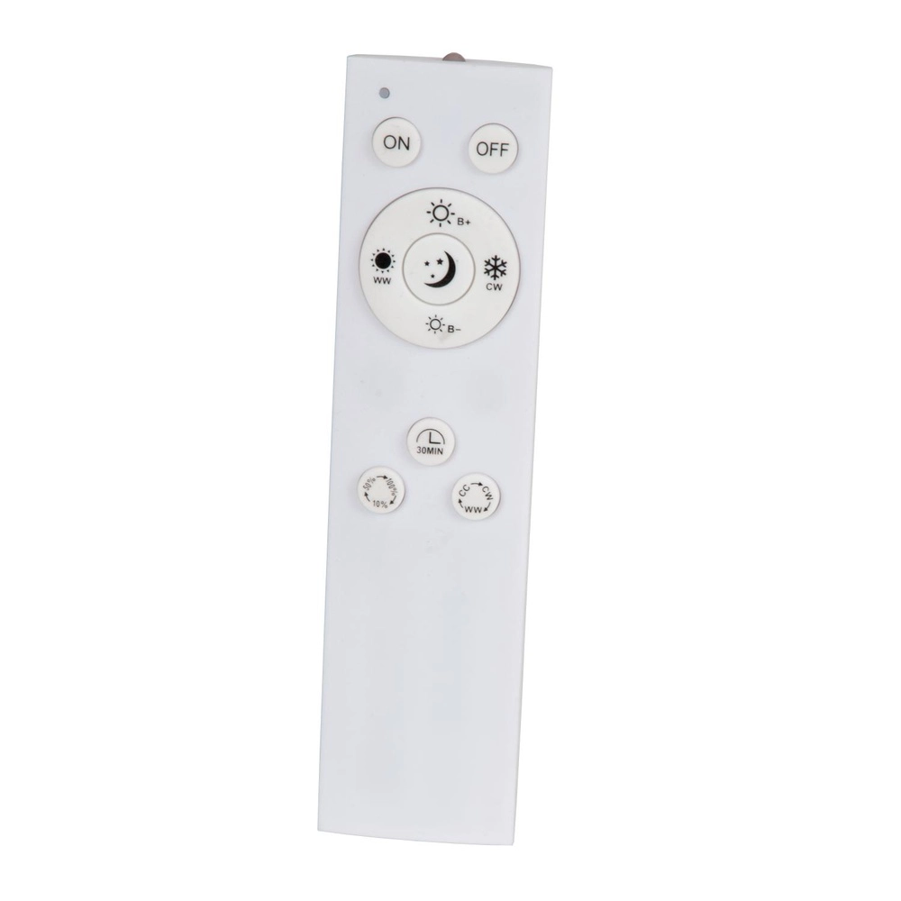 Ovale plafonniere Elly zwart 24W Lucide 5411212071811