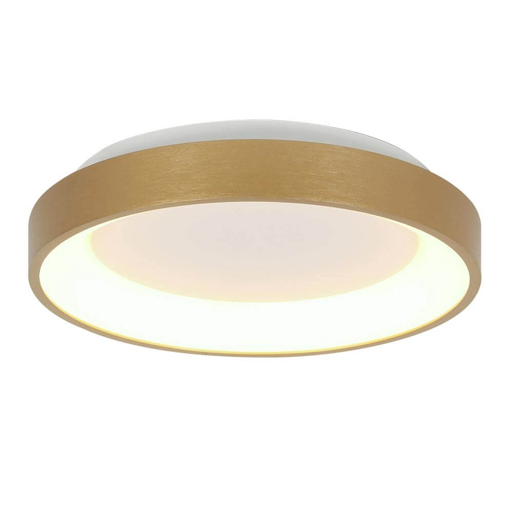 Plafondlamp Ringlede design goud Ø 38cm Plafondlamp Ringlede design goud Ø 38cm
