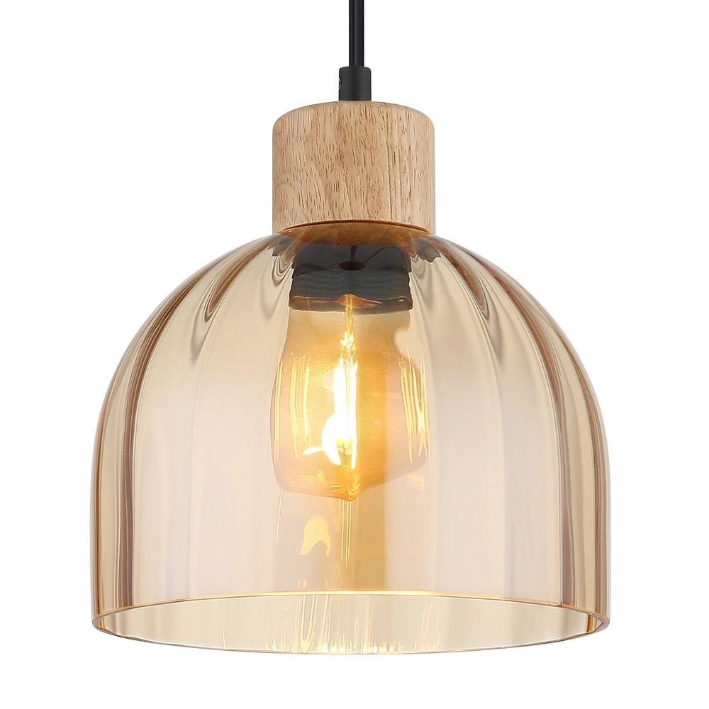 Hanglamp Swanson zwart Ø 20cm Globo 9007371589647