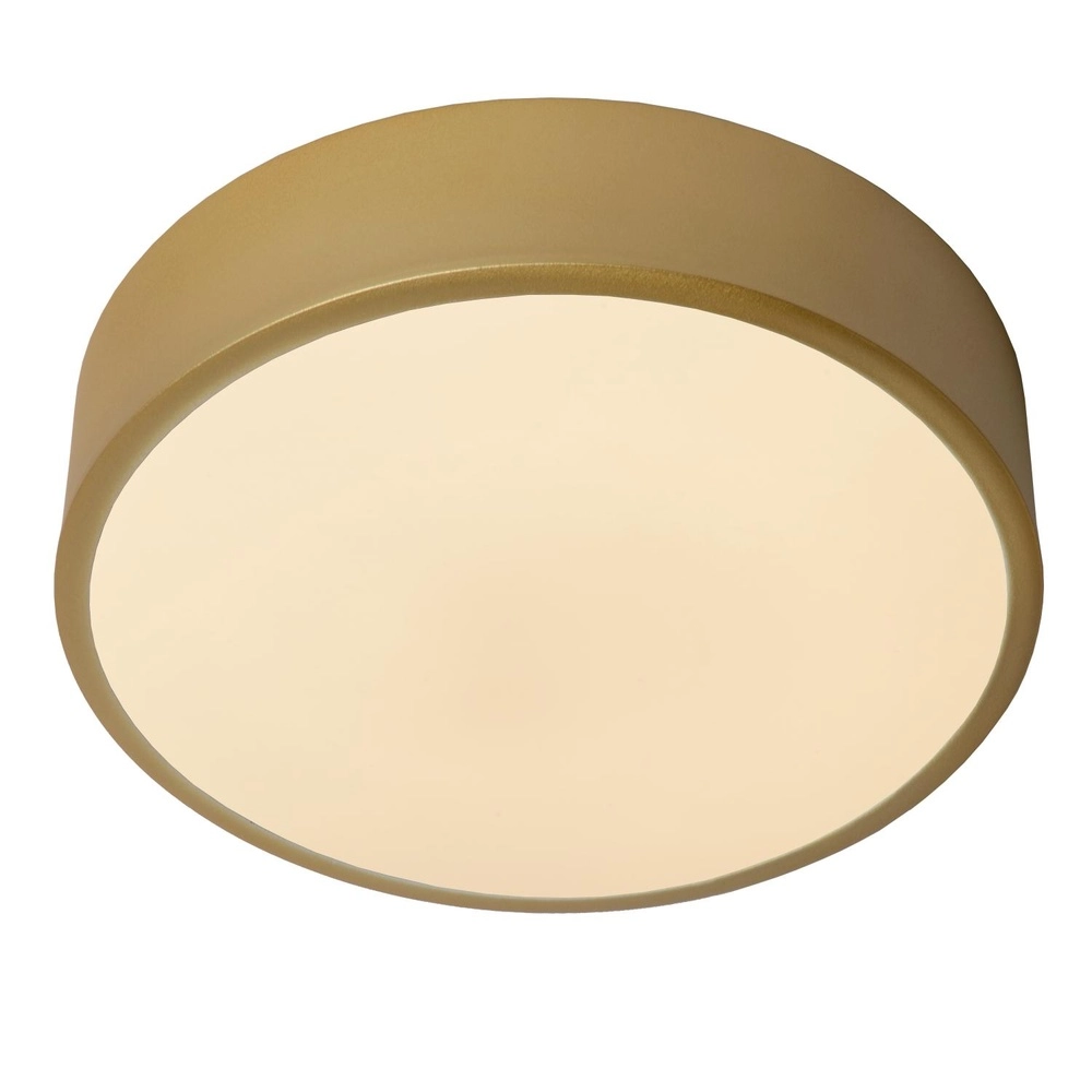 Plafonniere Unar Ø 20cm - 2700K - goud Lucide 5411212791849