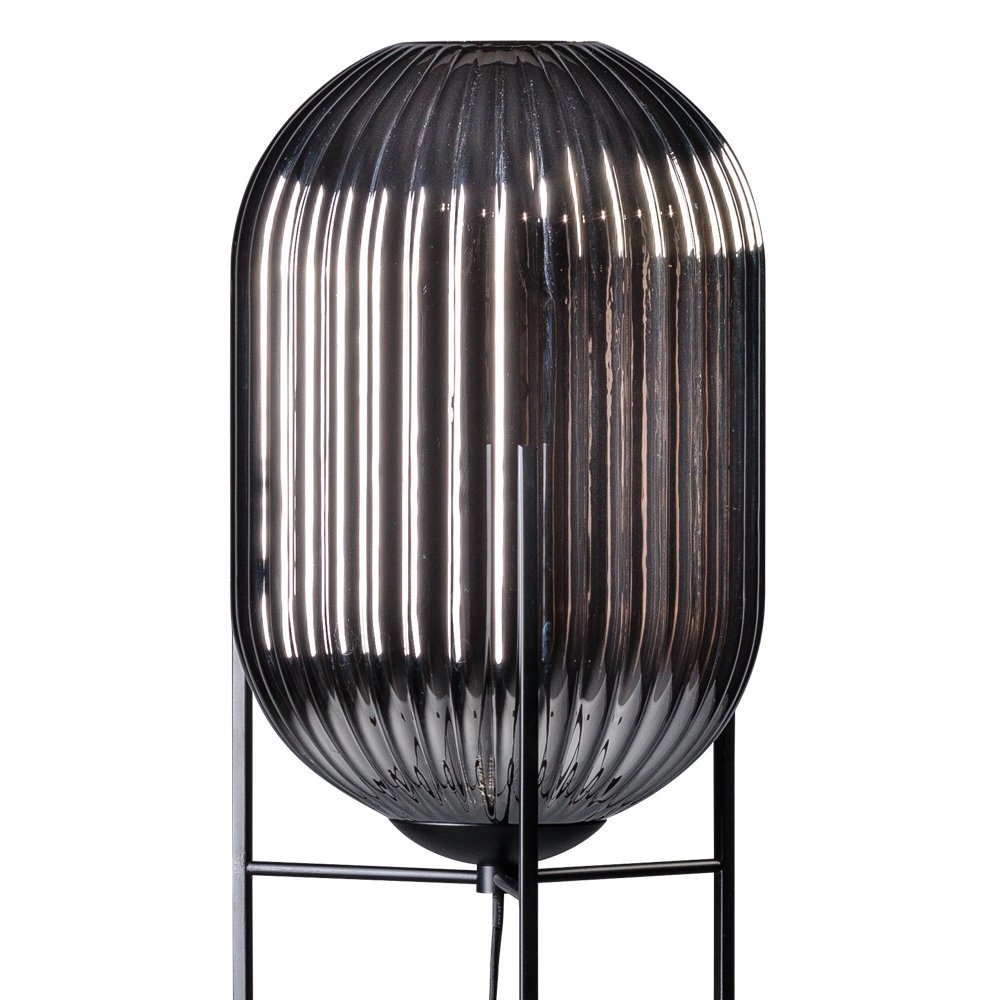 Vloerlamp Glamm 136cm zwart met spiegelglas ETH 8719075189351