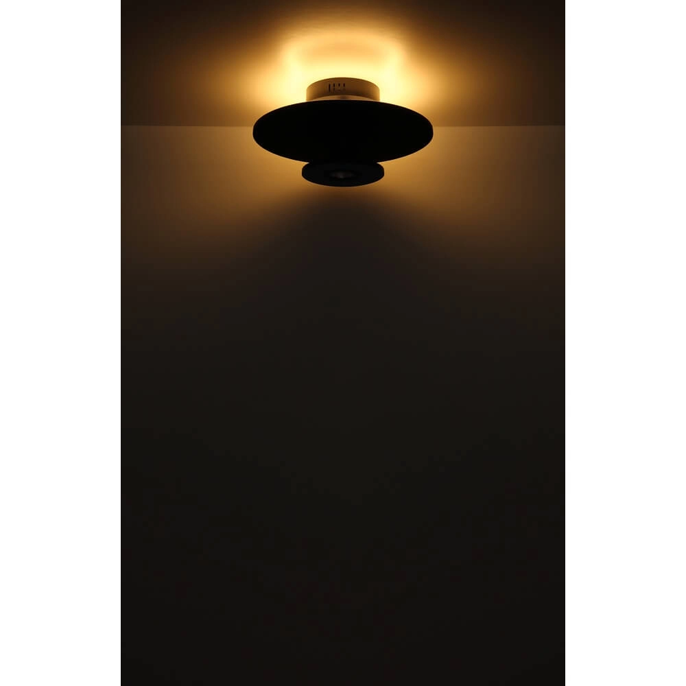 Zwarte plafondlamp Carter Ø 38cm met vilt Globo 9007371471744