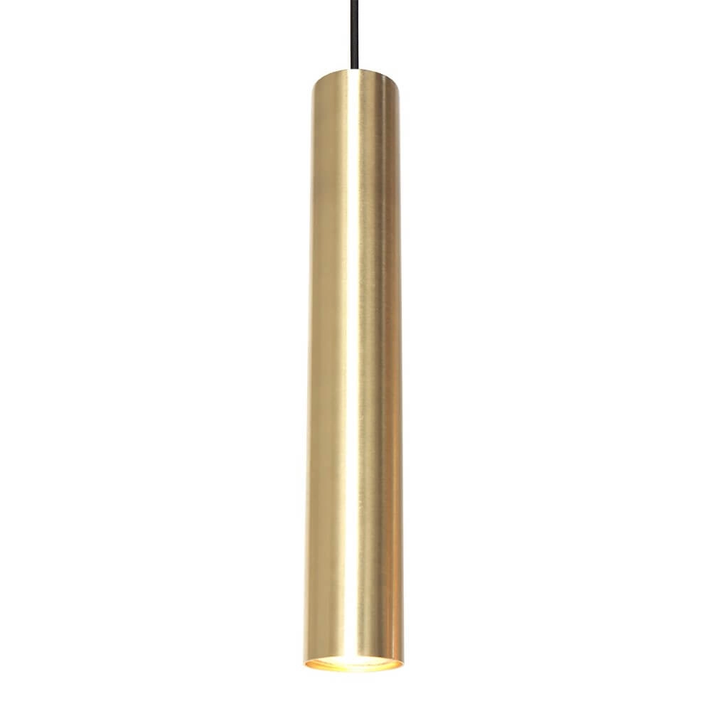 Vide hanglamp Bollique goud met amberglas Steinhauer 8712746173000